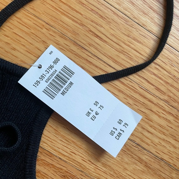 NWT Abercrombie Halter Mini Dress - Picture 4 of 5